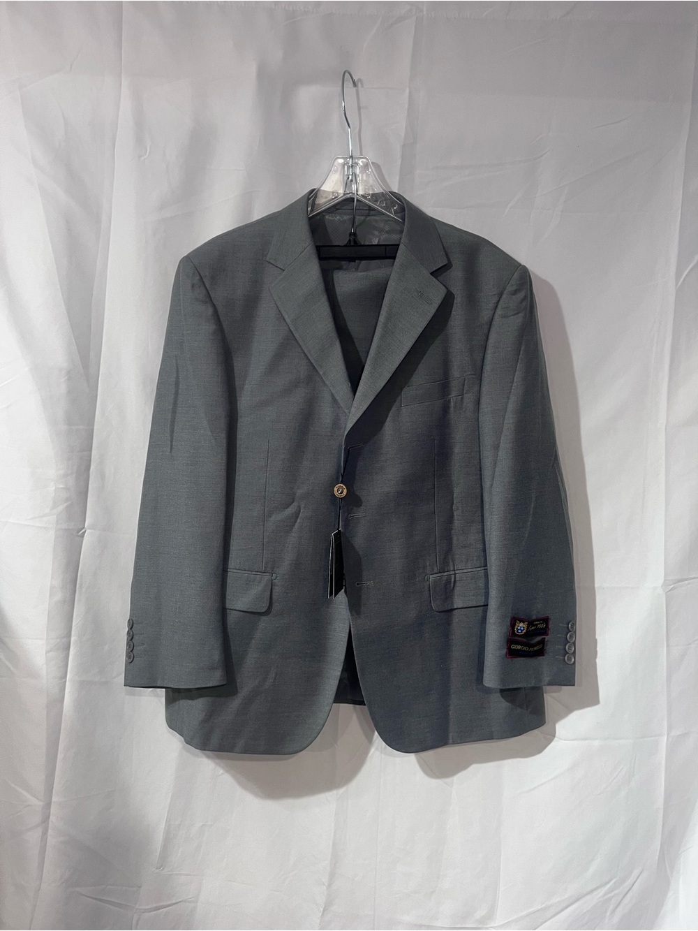 Giorgio Fiorelli Gray Single-Breasted Sport Coat